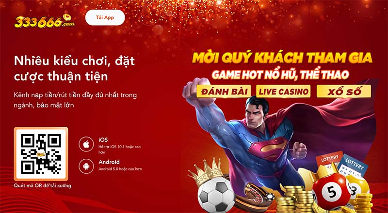 Nhà cái 333666 - Dẫn đầu xu hướng cá cược trực tuyến năm 2024
