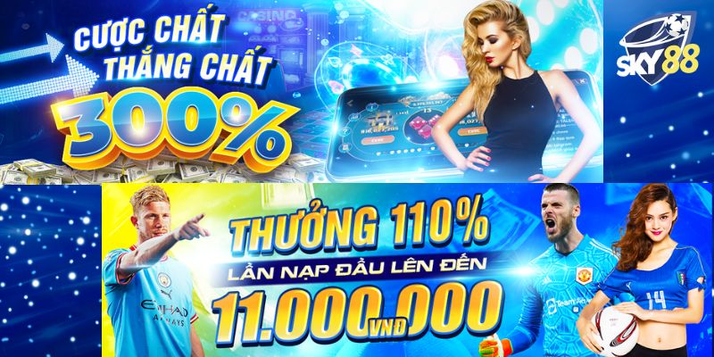 Chương trình ưu đãi cho mọi hội viên tại SKY88
